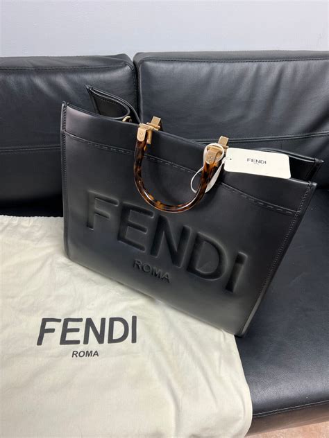 fendi roma bag black|fendi roma bag medium.